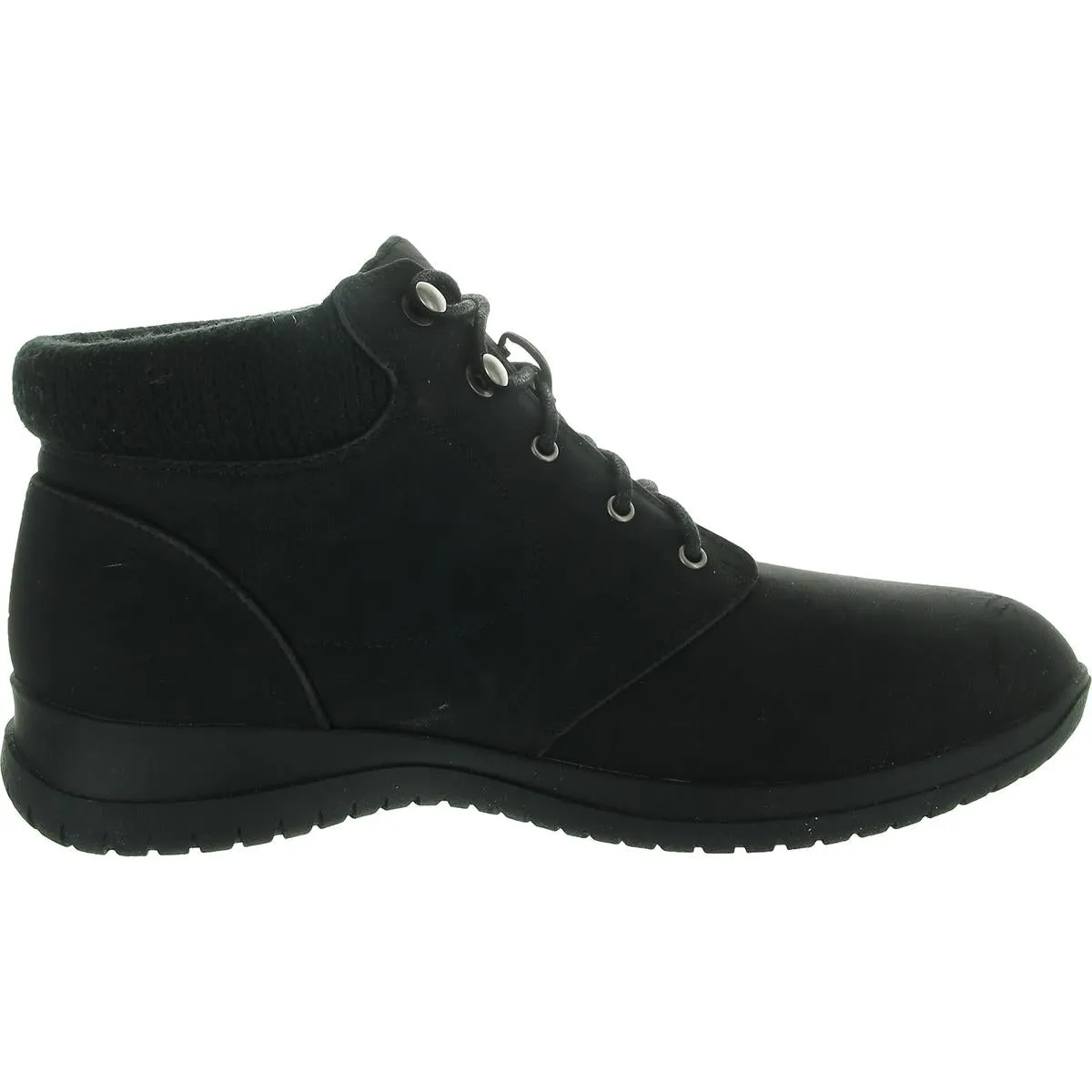 Womens Lace-Up Man Made Hiking Boots