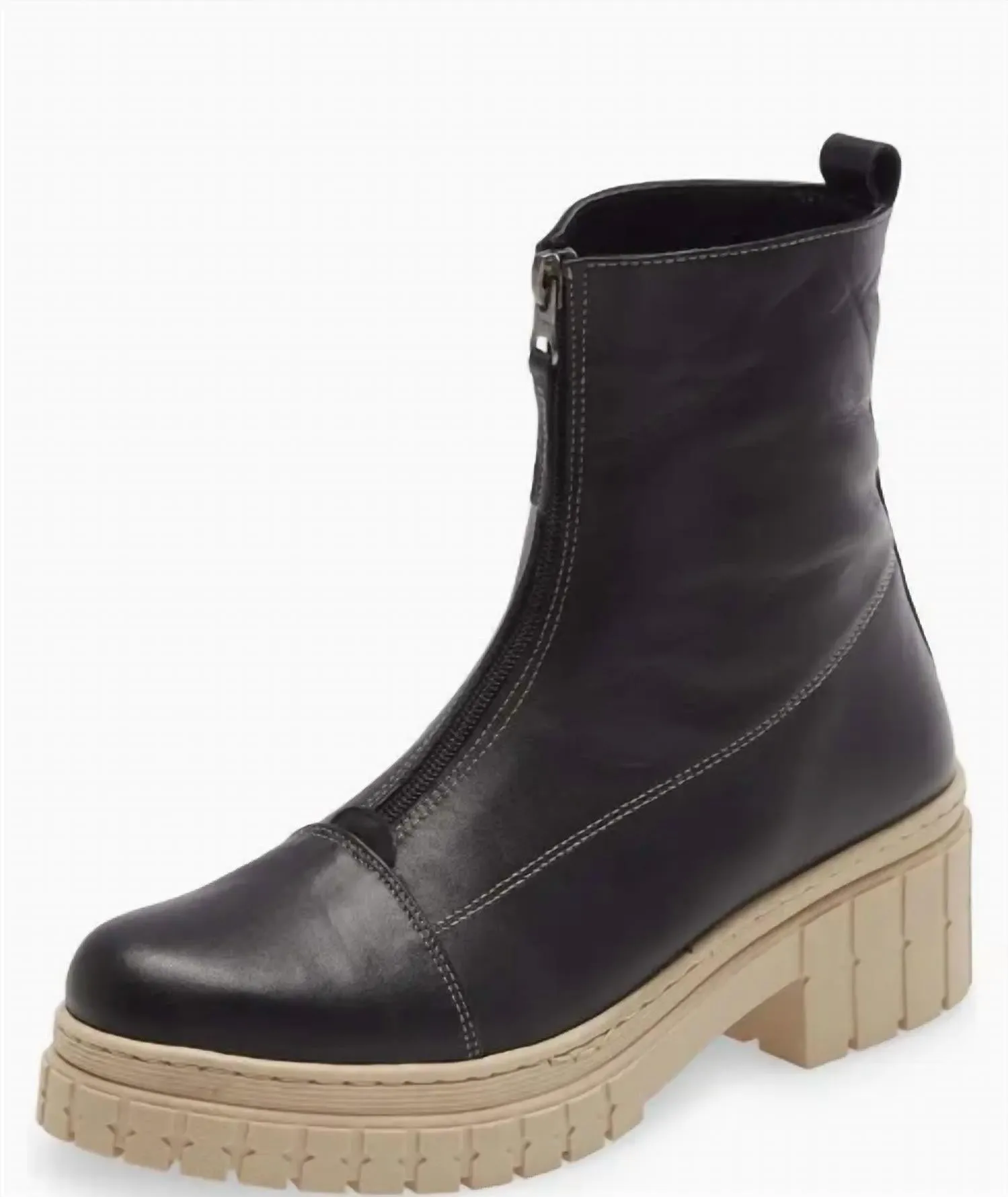 Women's Leather Bonaire Bordo Bootie In Black