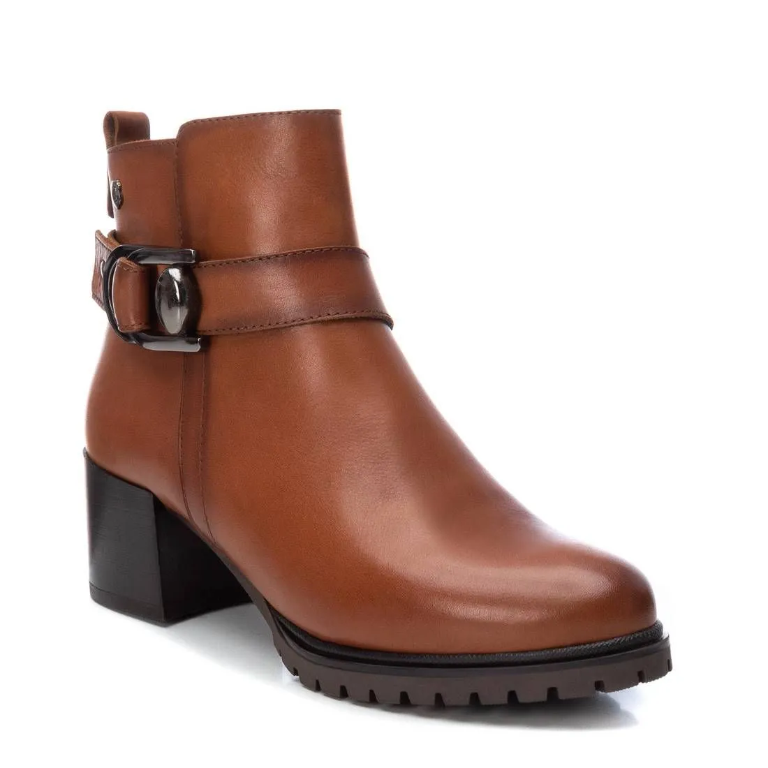 Women's Leather Booties By XTI