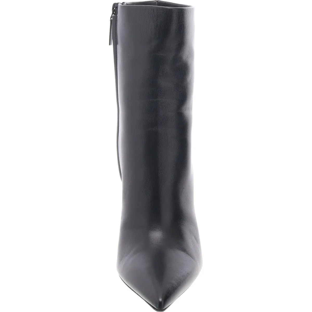 Womens Leather Pointed Toe Ankle Boots