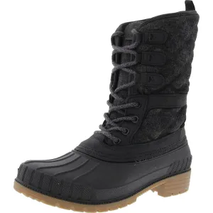 Womens Lugged Sole Wool Winter & Snow Boots