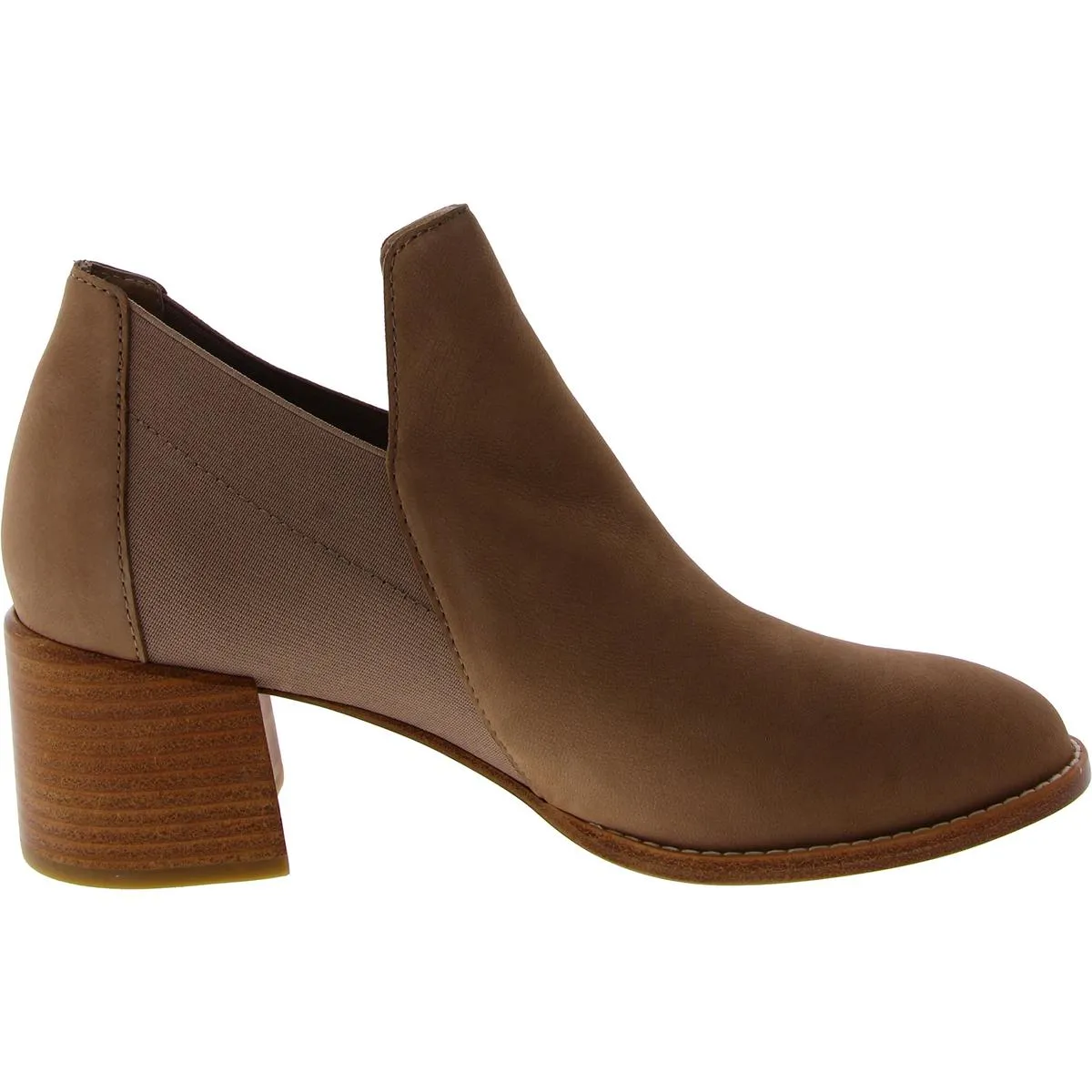 Womens Nubuck Ankle Booties