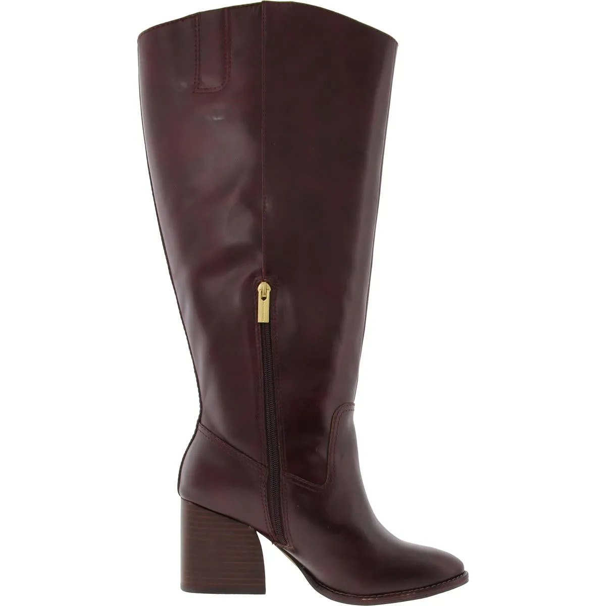 Womens Ombre Leather Knee-High Boots