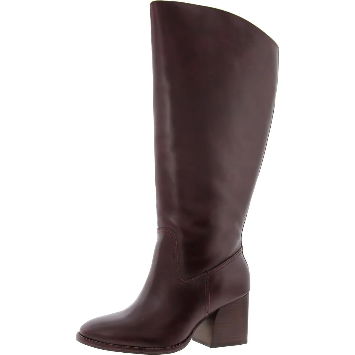 Womens Ombre Leather Knee-High Boots
