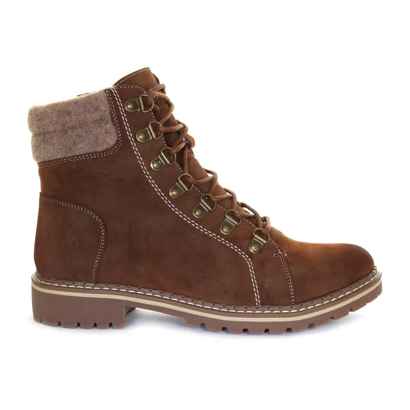 Womens Oshawa Lace Side Zip Boot