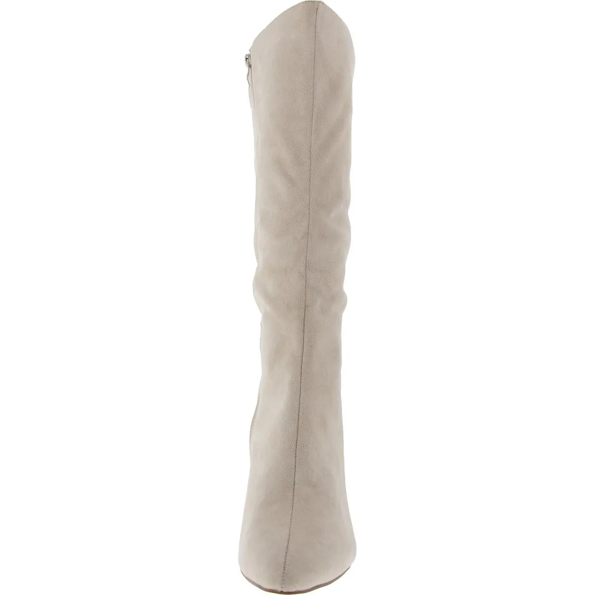 Womens Padded Insole Faux Suede Over-The-Knee Boots