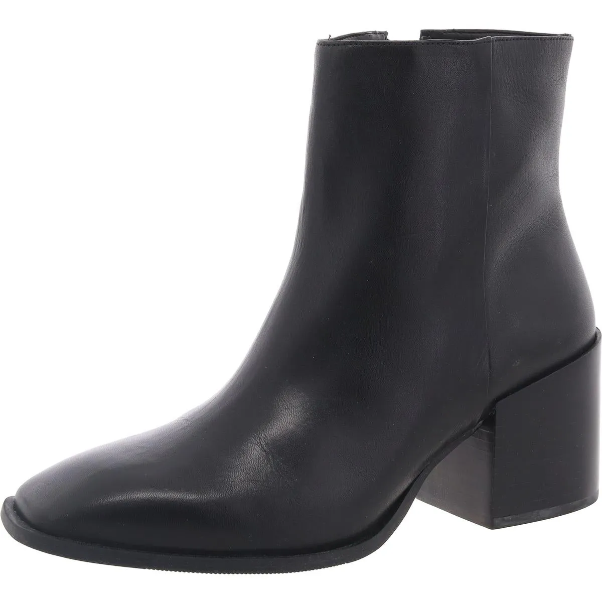 Womens Padded Insole Leather Ankle Boots