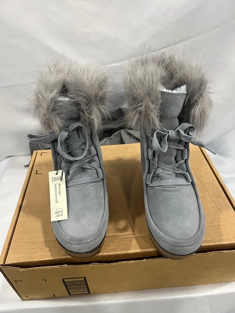 Women's Pasha Wedge Snow Booties US8
