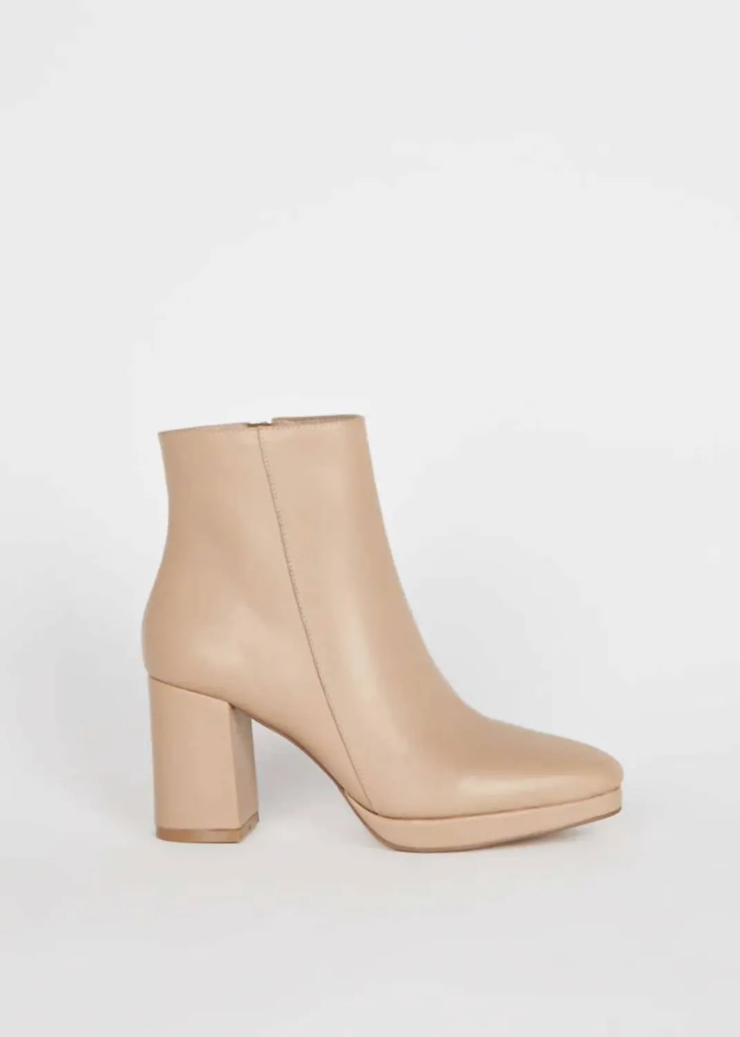 Women's Rachel Heeled Boot In Clay