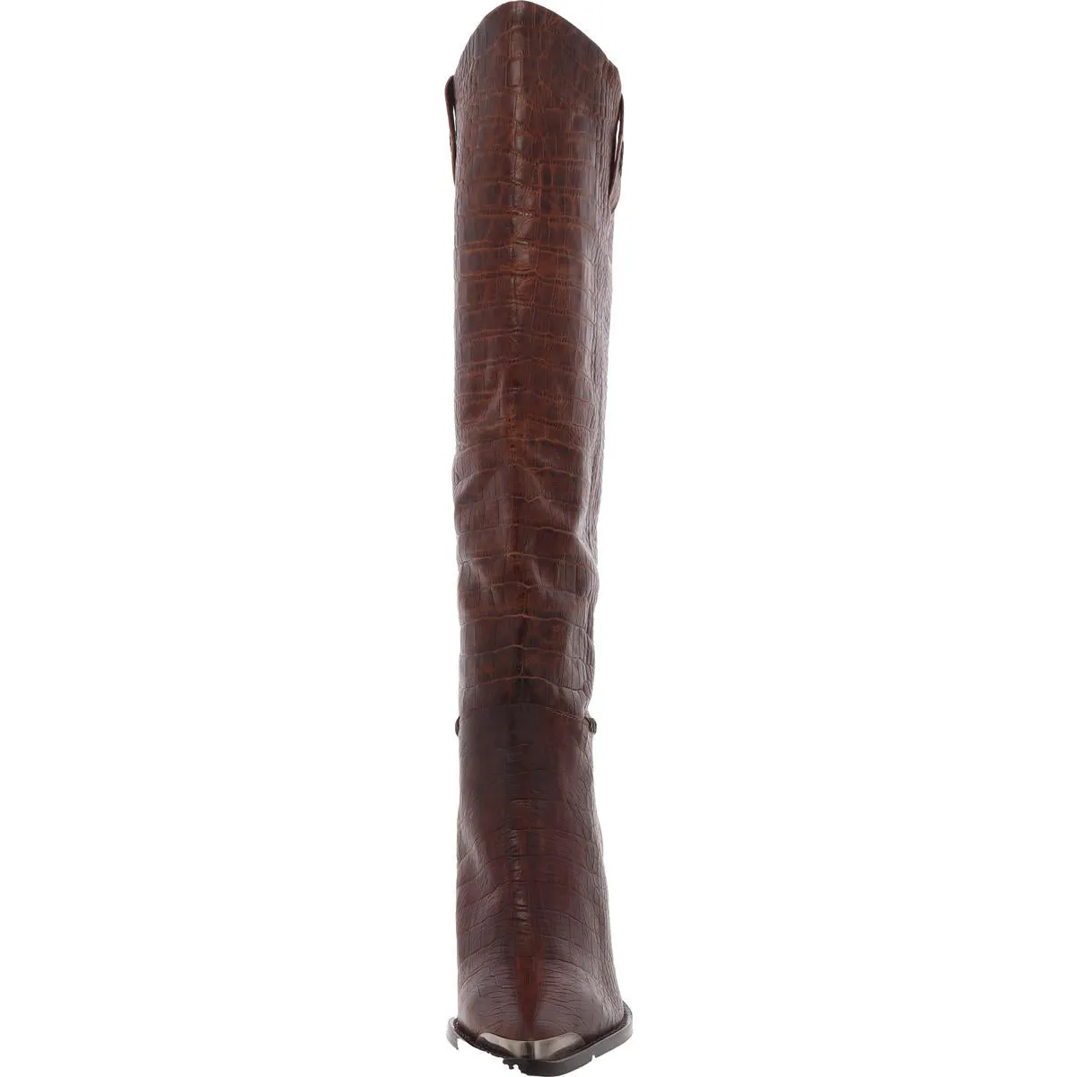 Womens Snake Print Over-The-Knee Boots