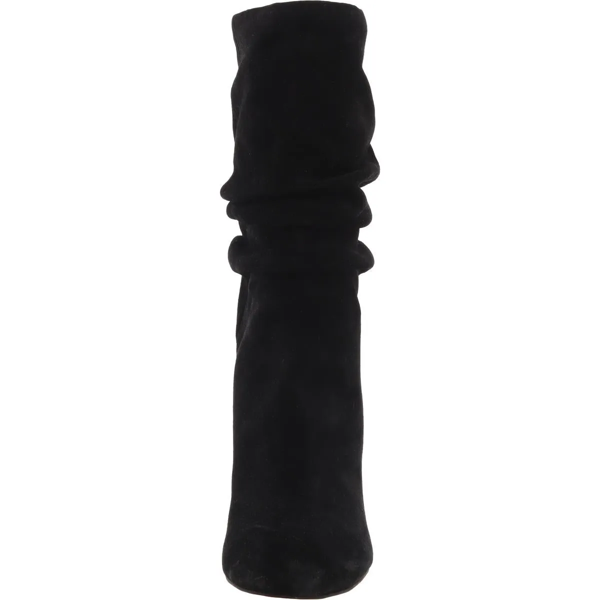 Womens Solid Suede Mid-Calf Boots