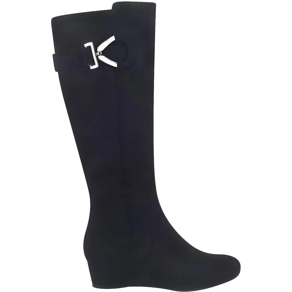 Womens Stretch Man Made Knee-High Boots