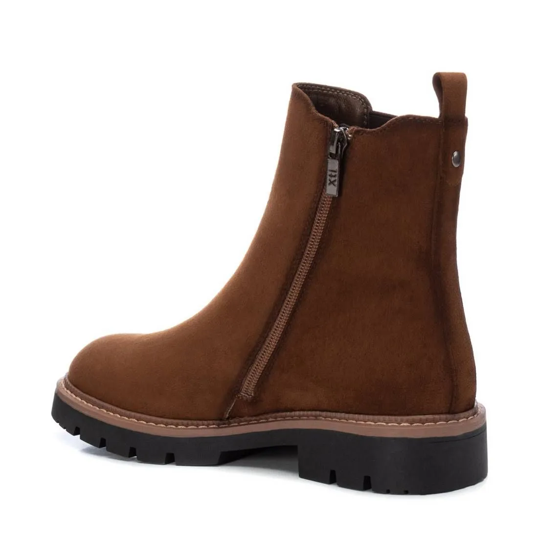 Women's Suede Ankle Booties By XTI