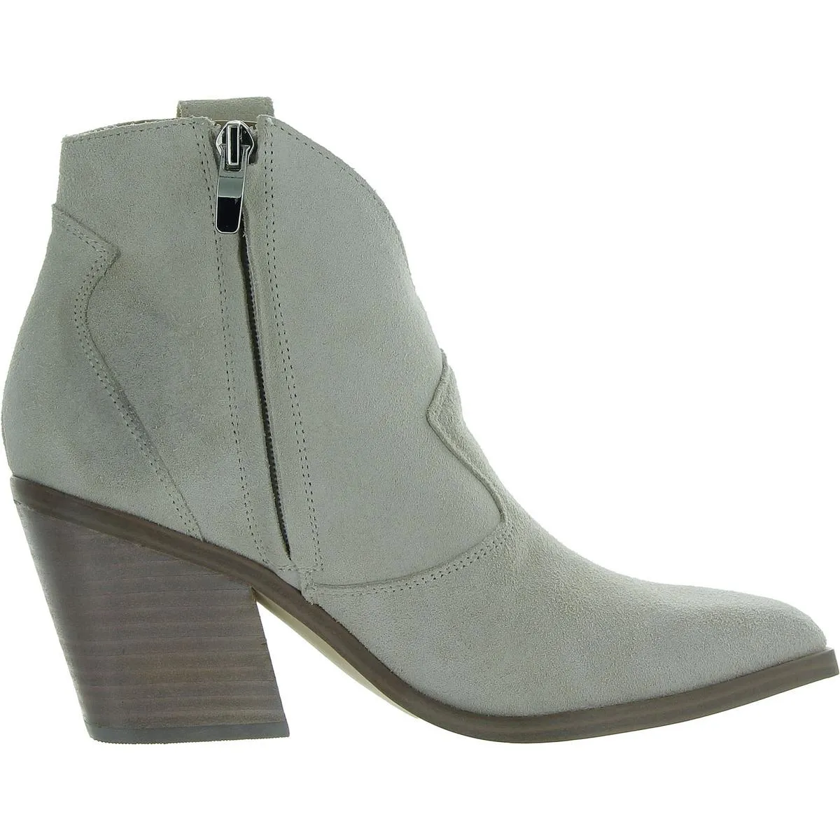 Womens Suede Square Toe Cowboy, Western Boots