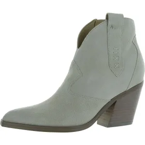 Womens Suede Square Toe Cowboy, Western Boots