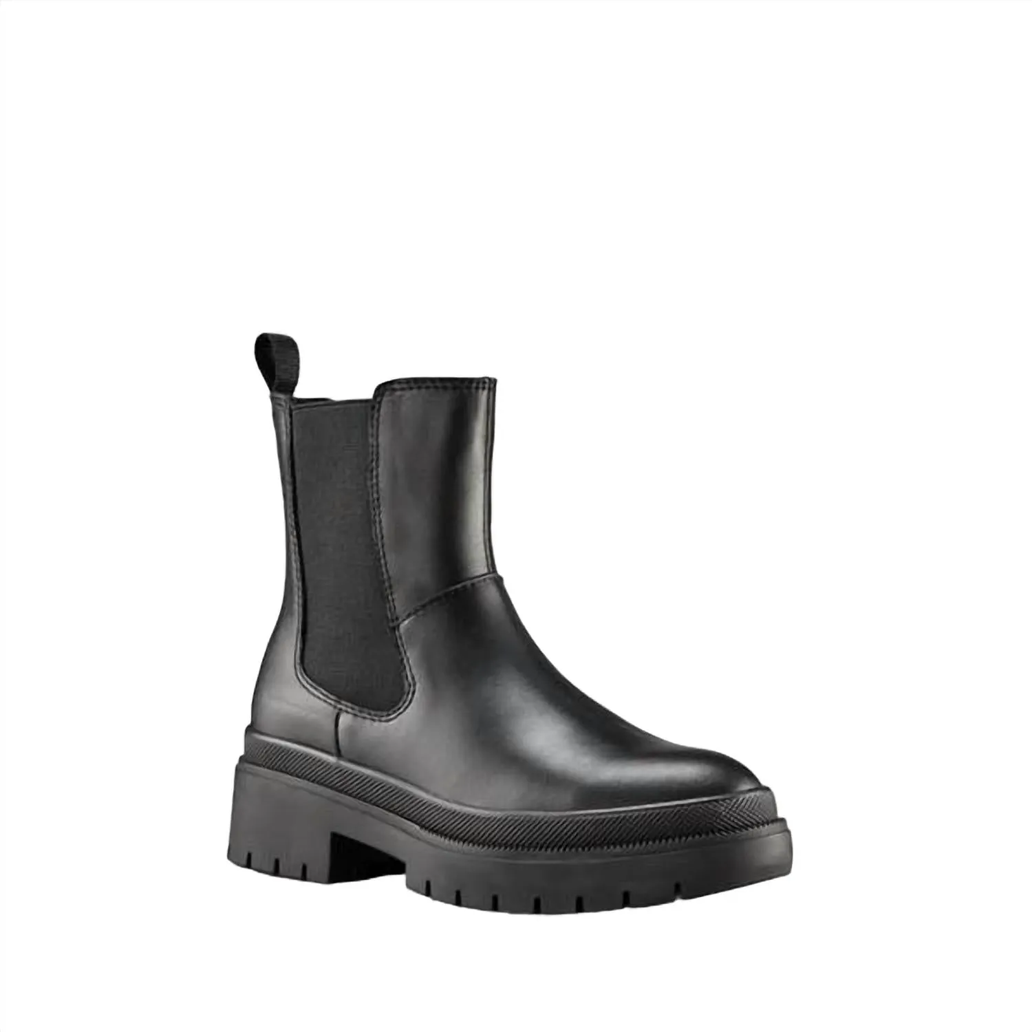 Women's Swinton Waterproof Boot In Black Crinkle Patent