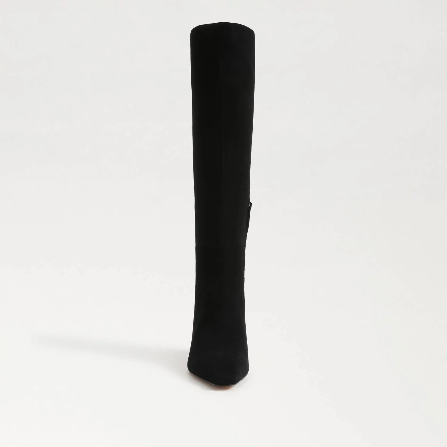 Women's Sylvia Knee High Boot In Black Suede
