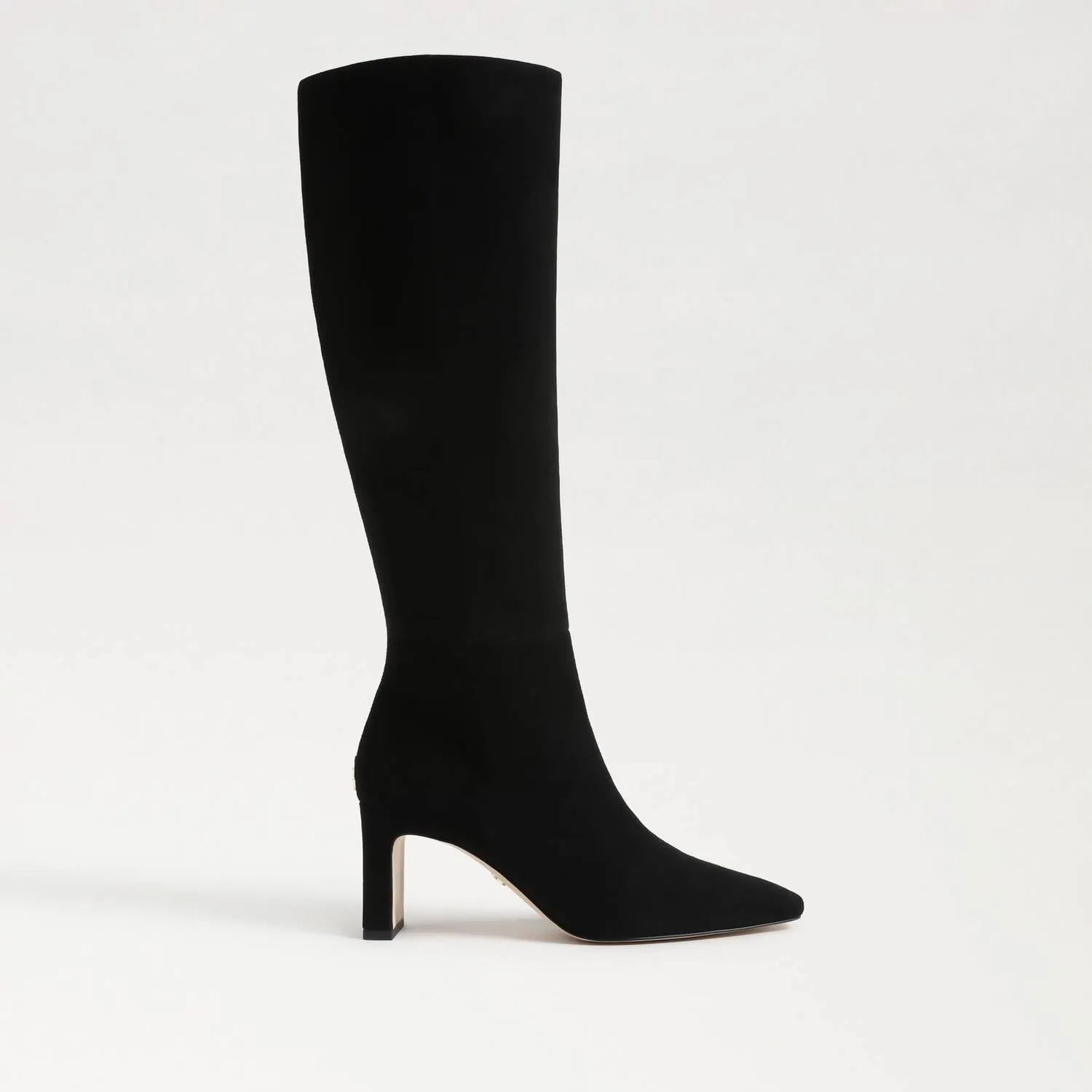 Women's Sylvia Knee High Boot In Black Suede