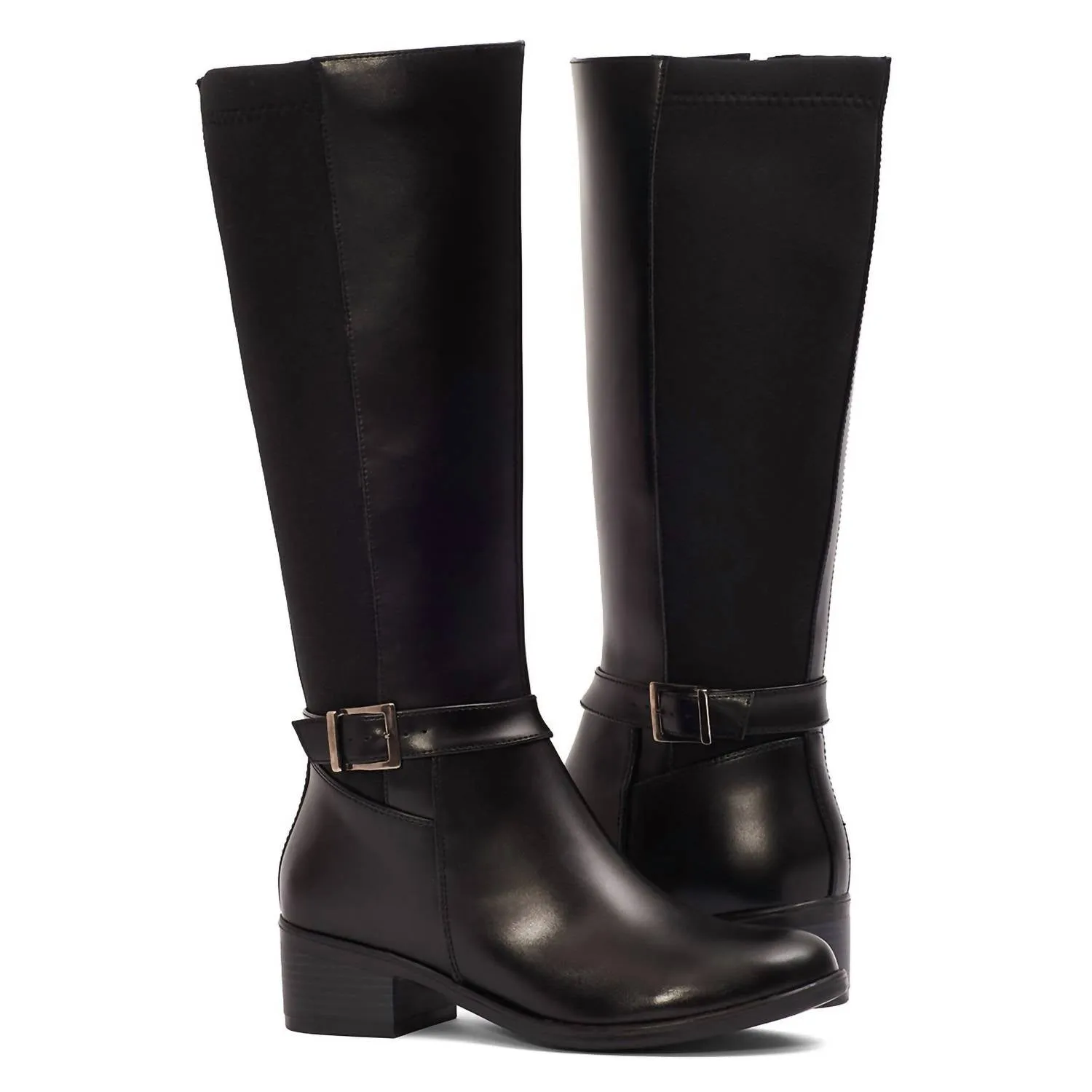 Women's Tall Riding Boots In Black