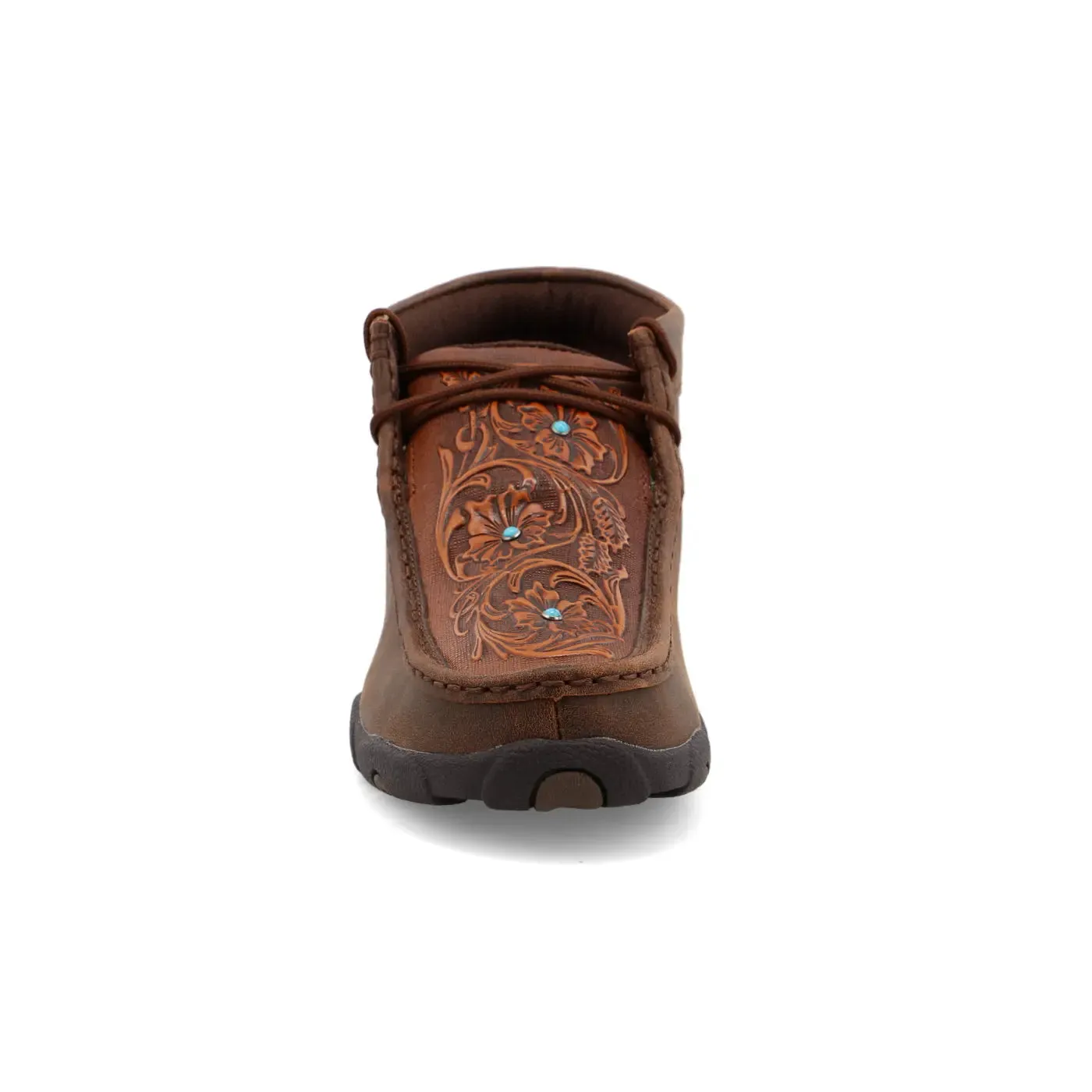 Womens Twisted X Chukka Driving Moc (Tooled)  Classic Comfort & Timeless Style
