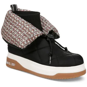 Womens Two Tone Man Made Winter & Snow Boots