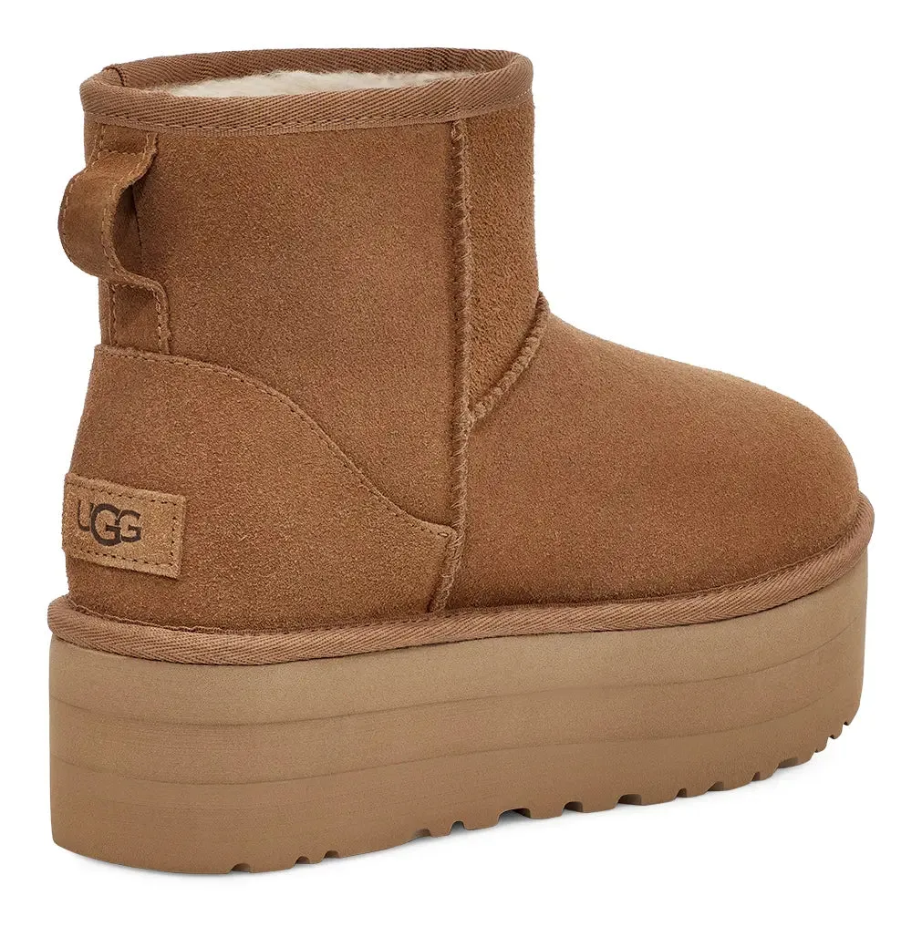 Womens UGG Classic Mini Platform  Elevated Style with Iconic Comfort