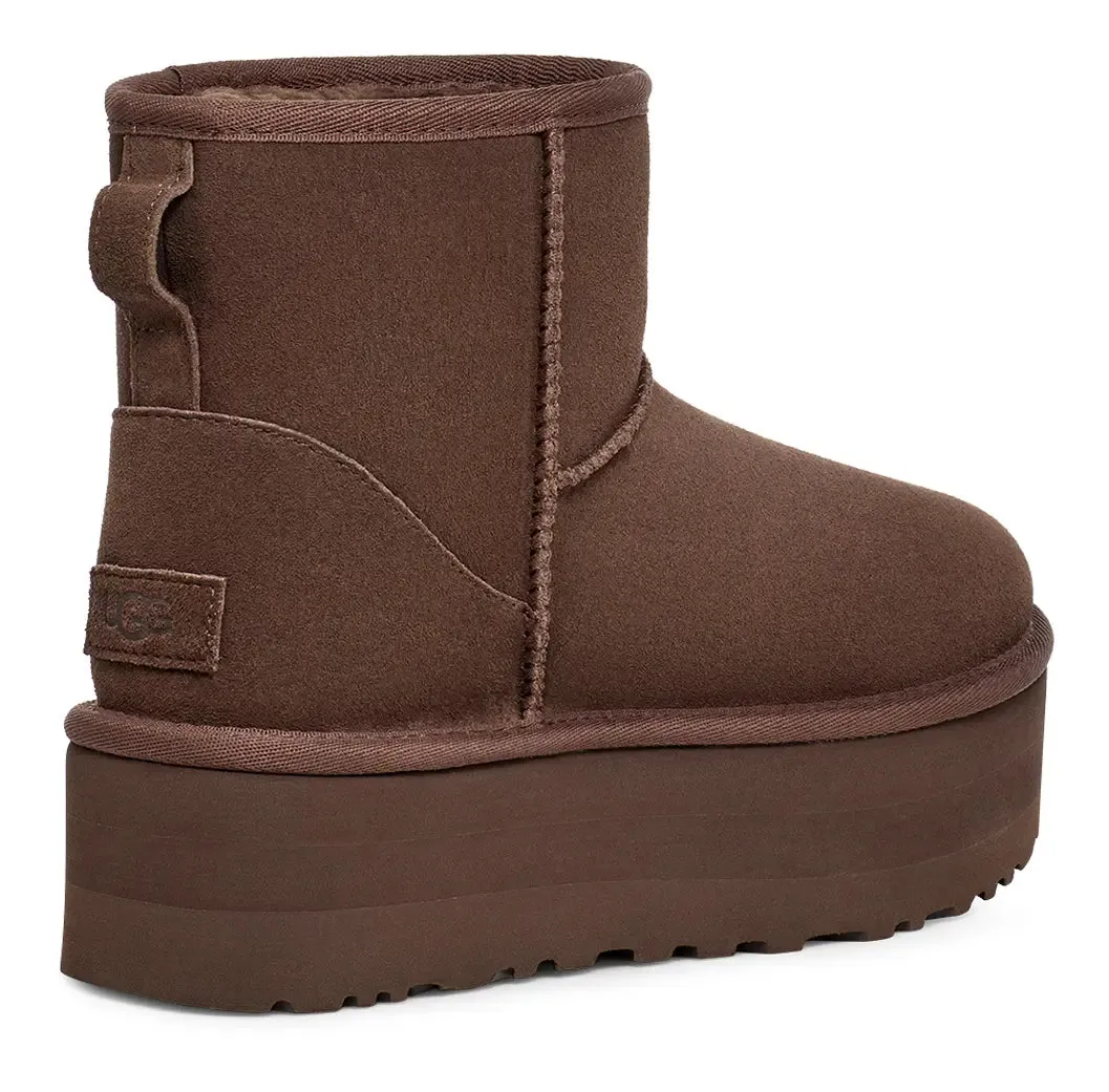 Womens UGG Classic Mini Platform  Elevated Style with Iconic Comfort