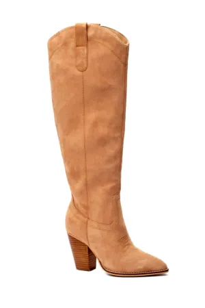 Women's Unforgetable Knee Boots In Camel