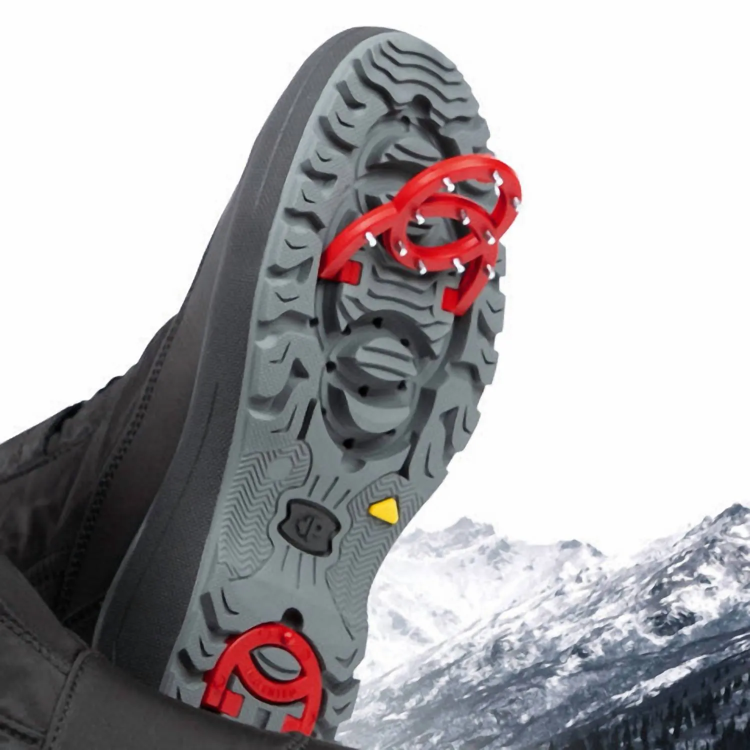 Women's Valentina Alpine Boot With Ice Pick Sole In Black