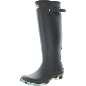 Womens Water Repellent Rubber Rain Boots