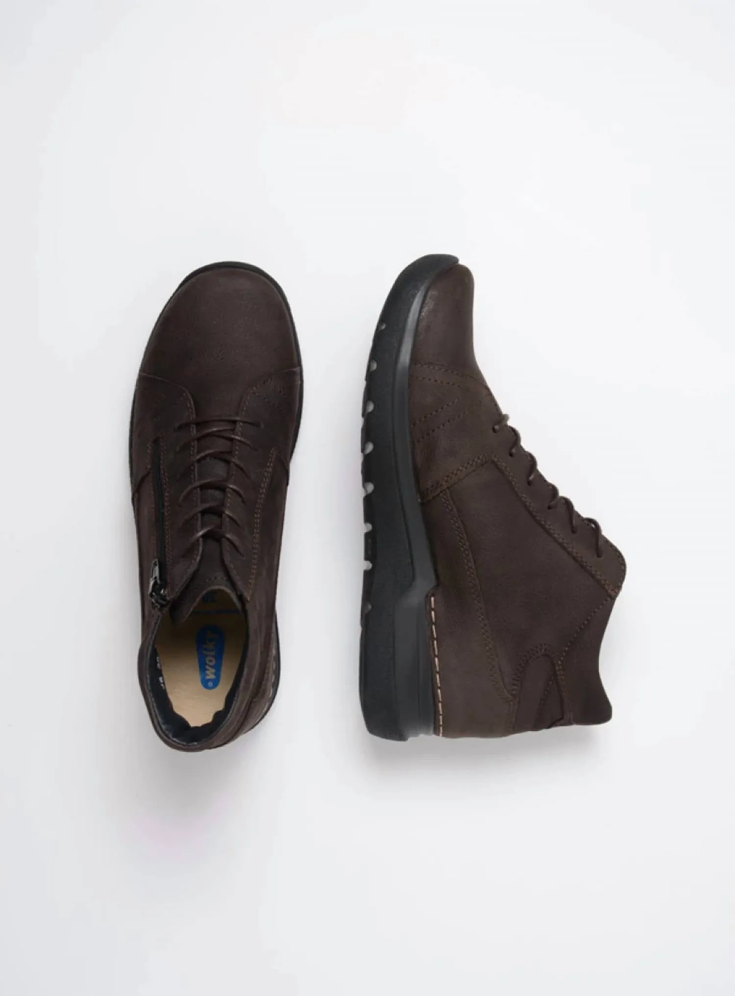 Women's Why Shoes In Brown Nubuck