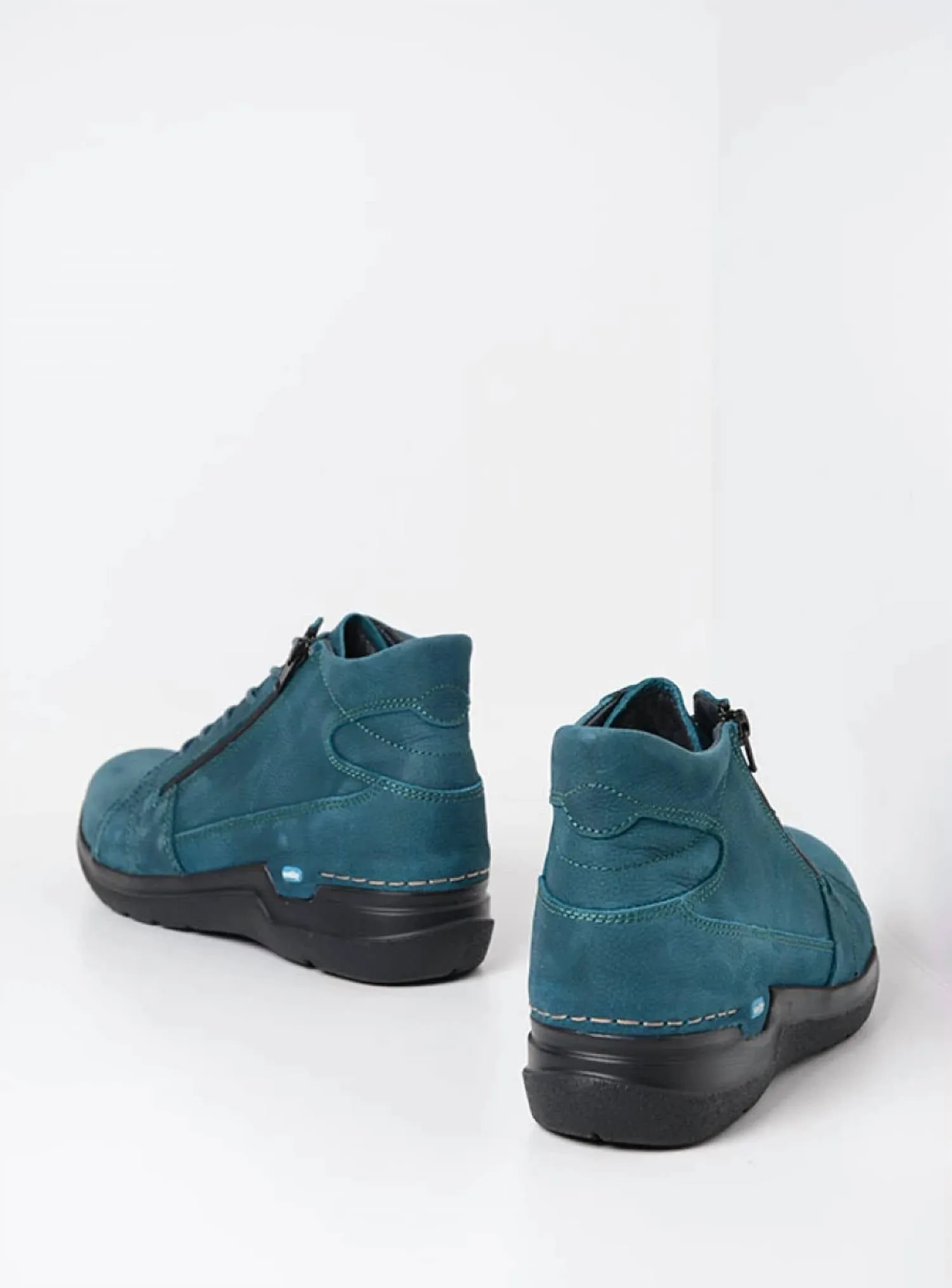 Women's Why Shoes In Petrol Nubuck