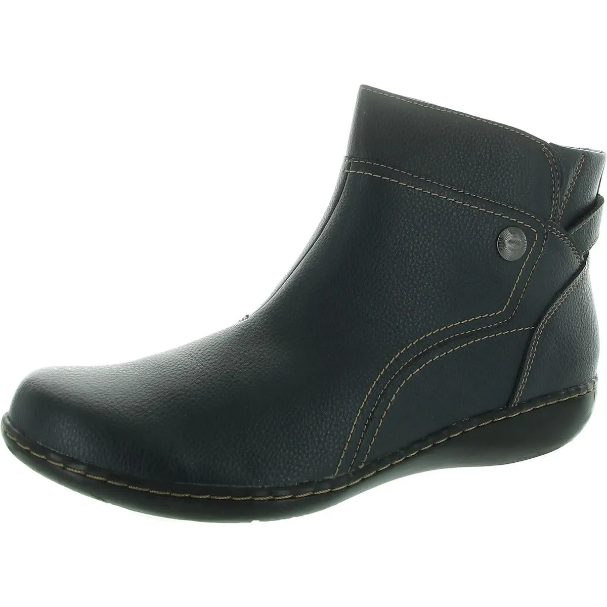Womens Zipper Ankle Boots