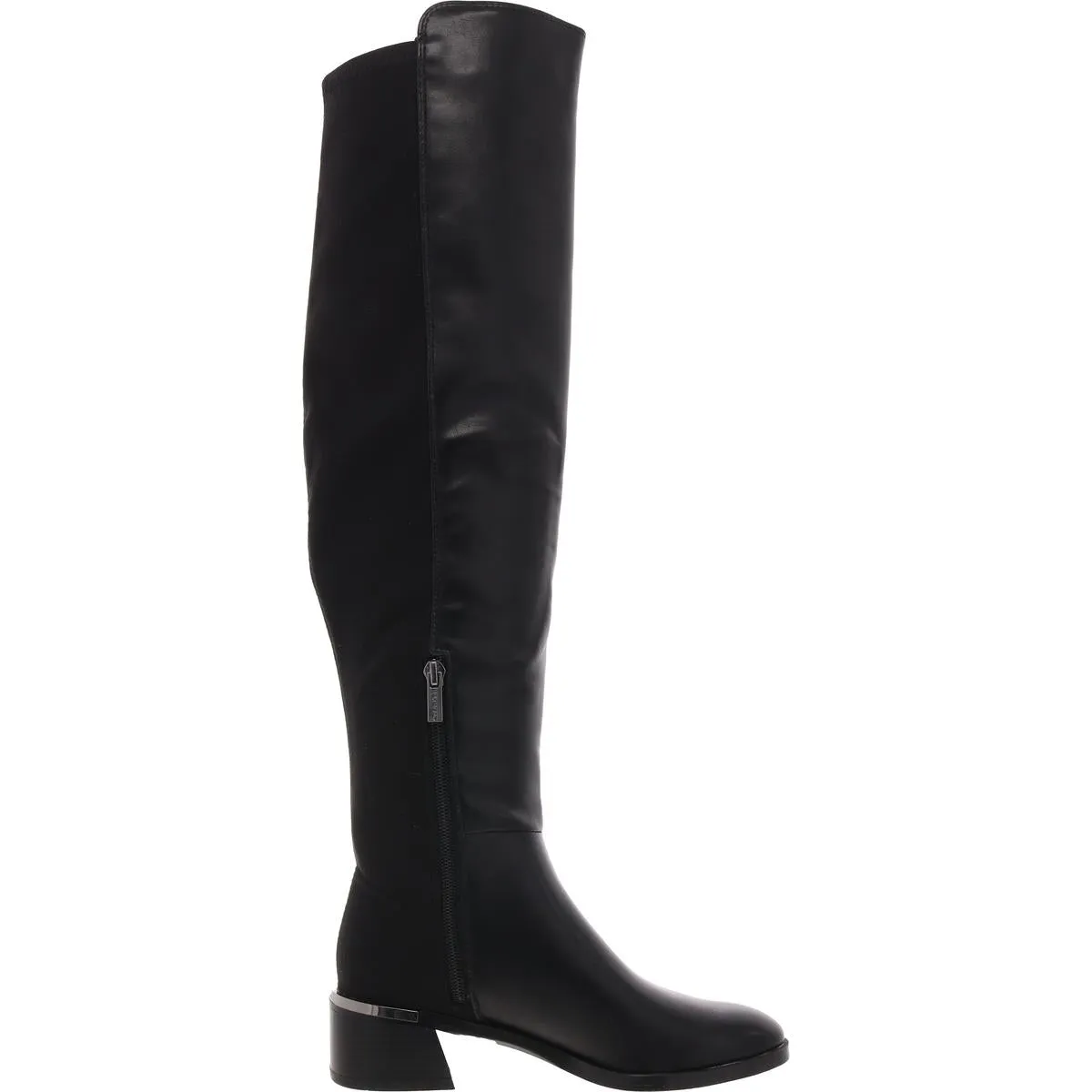 Womens Zipper Knee-High Boots