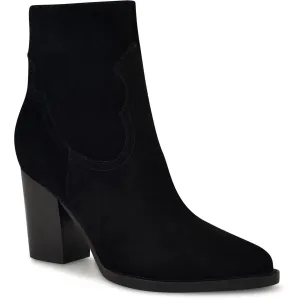 Womens Zipper Leather Cowboy, Western Boots