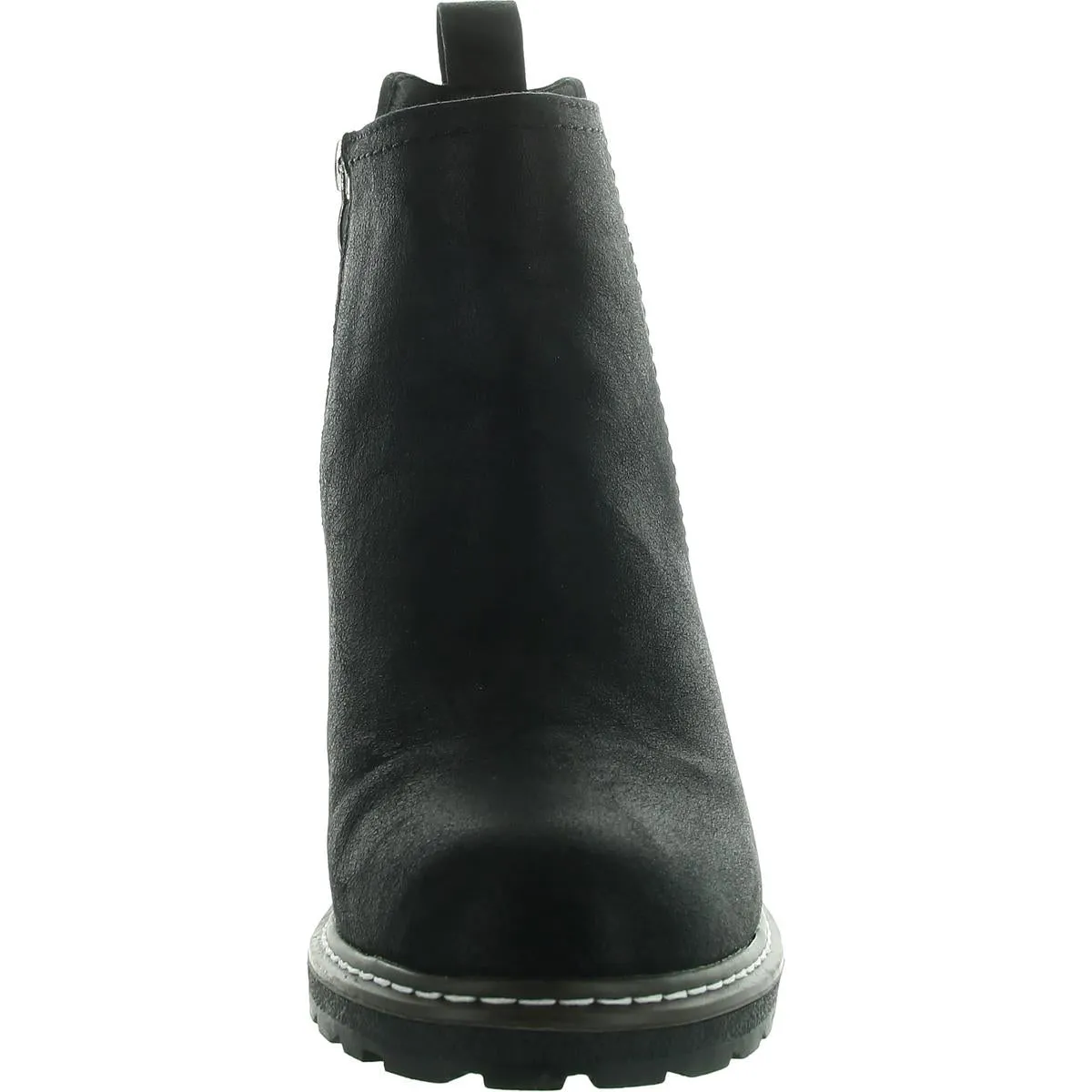 Womens Zipper Man Made Ankle Boots