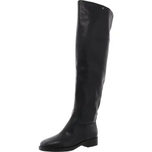 Womens Zipper Man Made Knee-High Boots