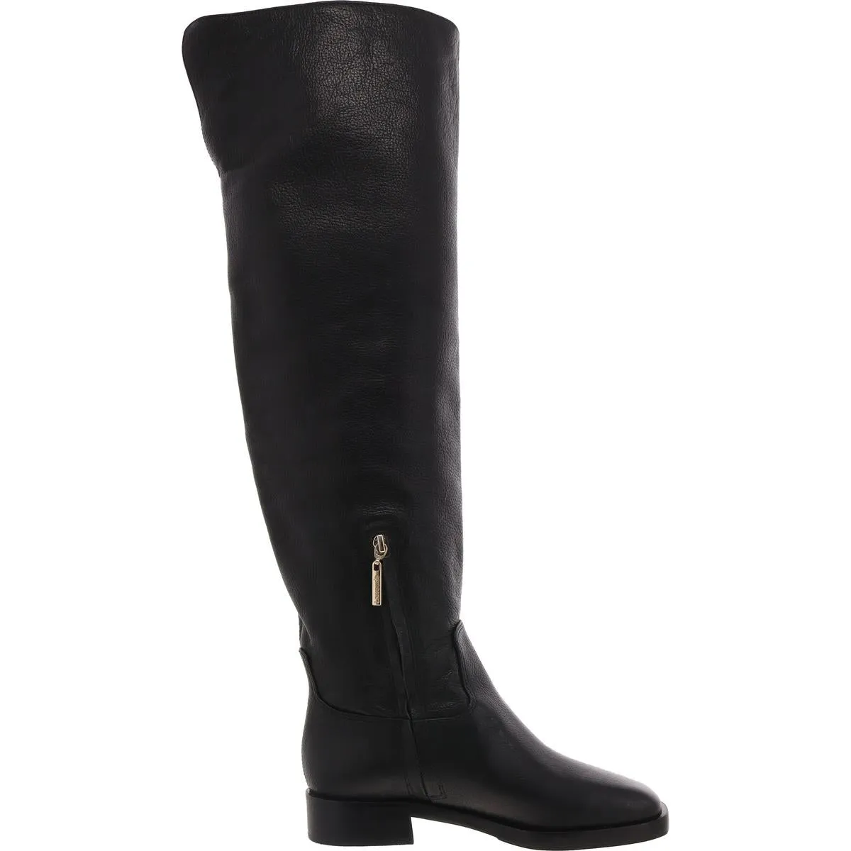 Womens Zipper Man Made Knee-High Boots