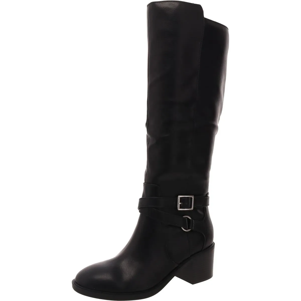 Womens Zipper Man Made Mid-Calf Boots