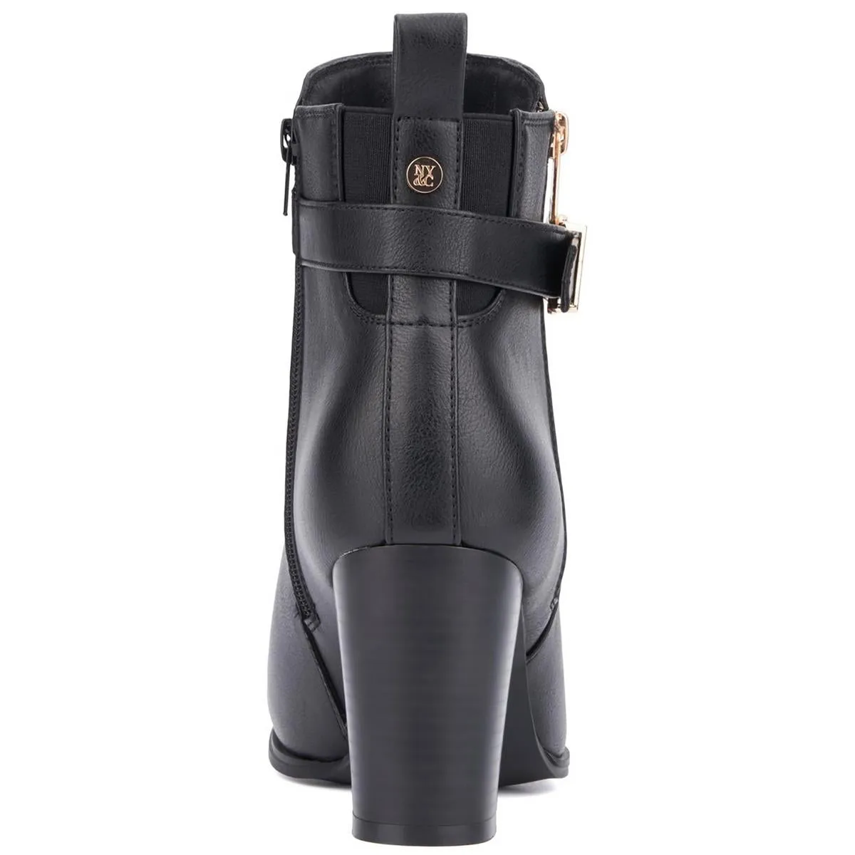 Womens Zipper Manmade Ankle Boots