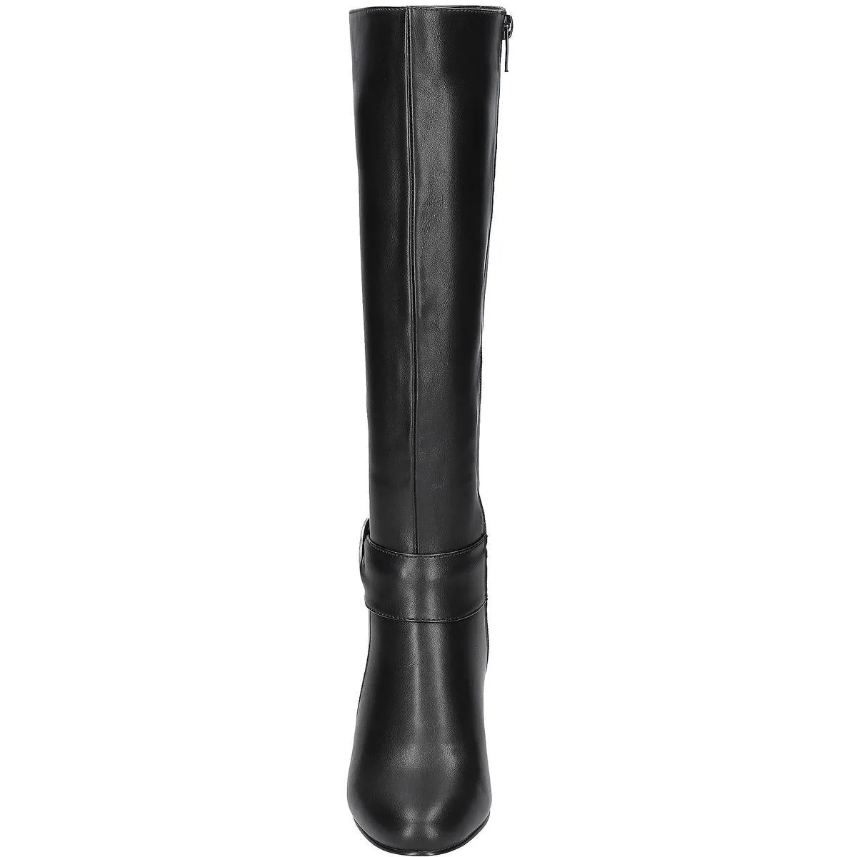 Womens Zipper Mid-Calf Boots
