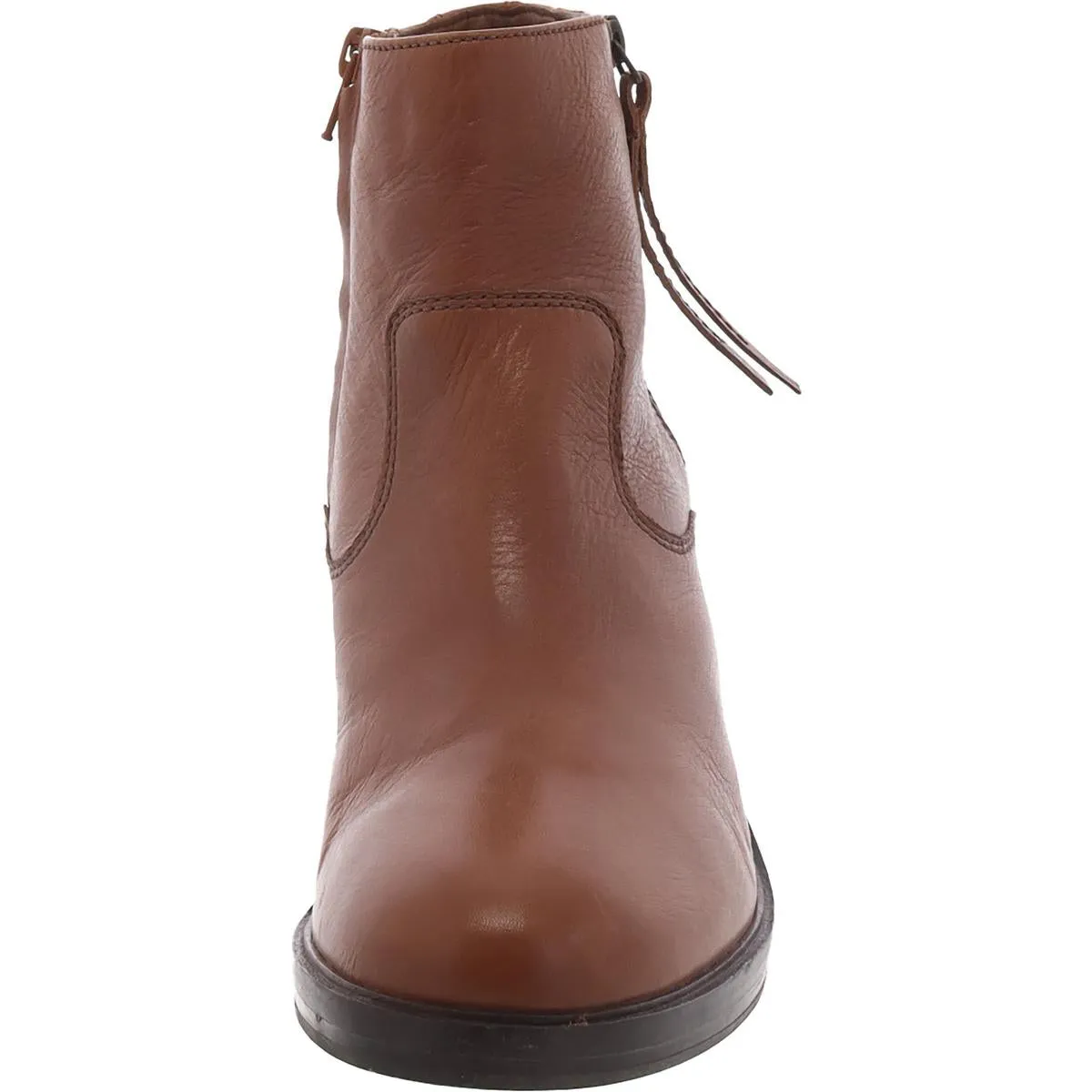 Womens Zipper Wedge Ankle Boots
