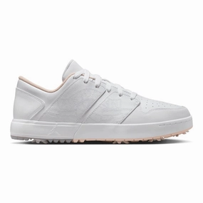 High-End Workplace Helper Nike Air Jordan 1 NU Retro G Golf Shoes FZ4153 Holiday special Coated Canvas