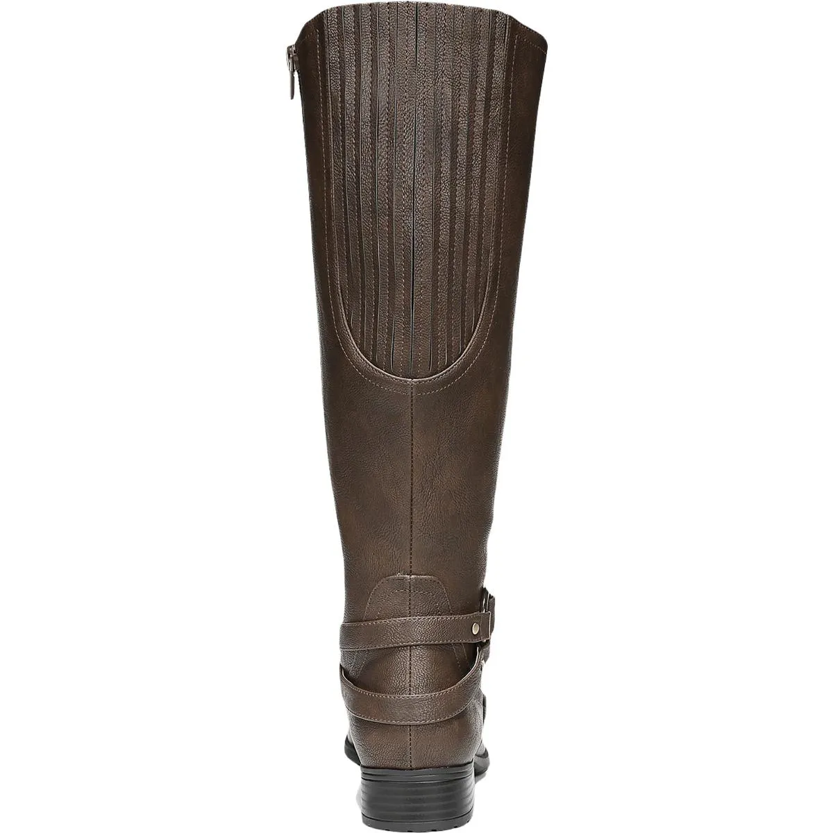 X-Felicity Womens Wide Calf Faux Leather Knee-High Boots