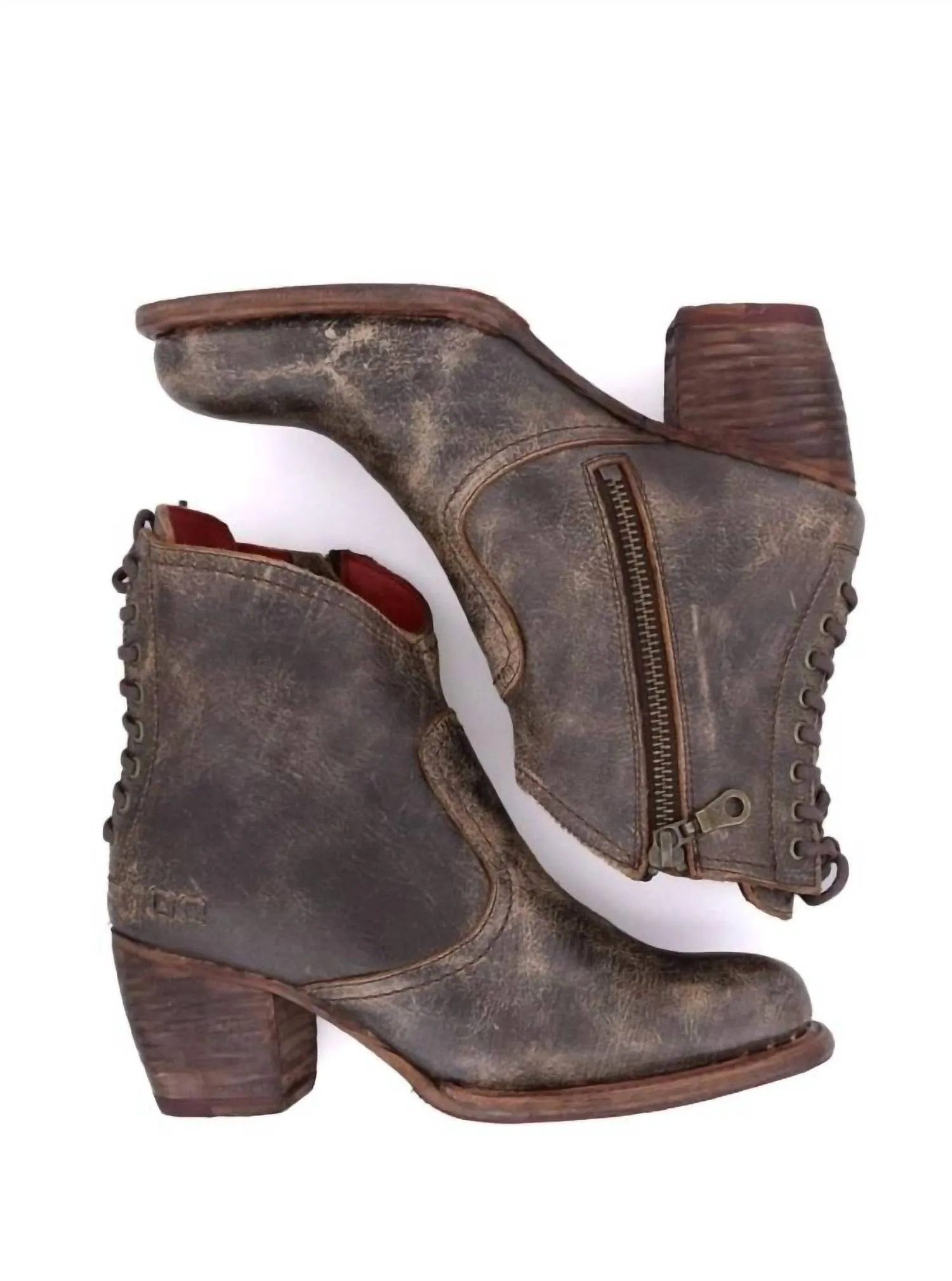 Xena Boots In Teak Lux