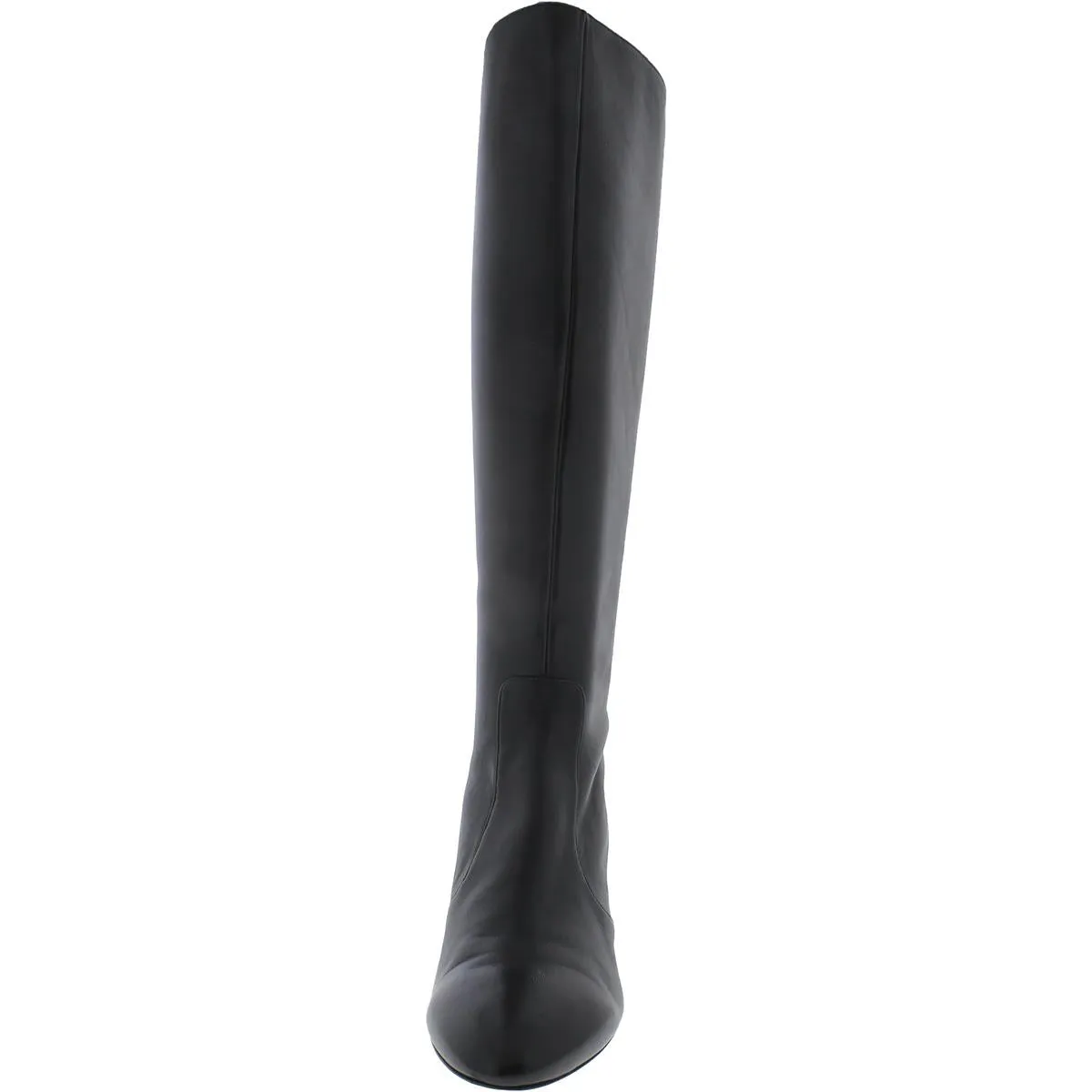 Yuliana Womens Leather Knee-High Boots