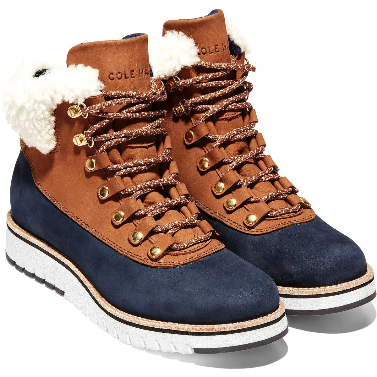Zerogrand Explore Womens Leather Waterproof Hiking Boots