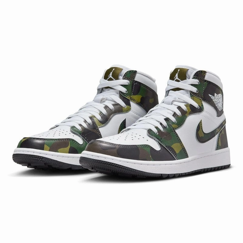 Coated Canvas Nike Golf Air Jordan 1 High G Shoes DQ0660 Ready For Anythi